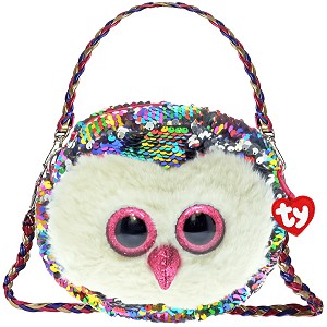 Torba na rami Torebka Sowa Owen Ty Flippables Gear - 20x17cm