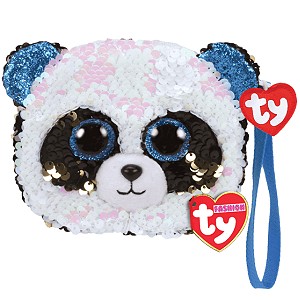 Portmonetka miś panda Bamboo Flippables Ty Fashion - 12cm Portmonetka miś panda Bamboo Flippables Ty Fashion - 12cm