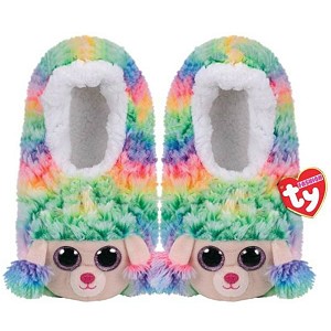Kapcie pantofle Pudel Piesek Rainbow TY - M (32-34)