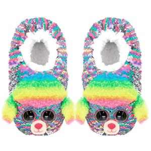 Kapcie pantofle Piesek Pudel Rainbow Flippables TY - S (28-31)