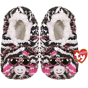 Kapcie pantofle Zebra Zoey Flippables TY - S (28-31)