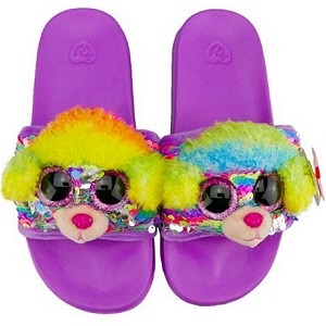 Klapki Kapcie Pudel Piesek Rainbow Flippables TY - L (36-38) Klapki Kapcie Pudel Piesek Rainbow Flippables TY - L (36-38)