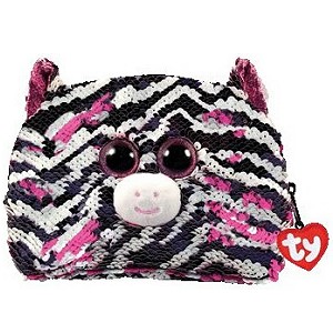 Neseser zebra Zoey Ty Fashion - 20x10cm